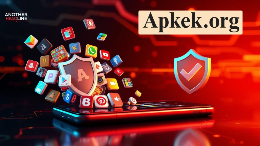apkek.org secure apk downloads with app icons