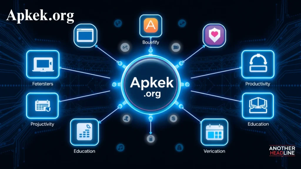 types of apps available on apkek.org
