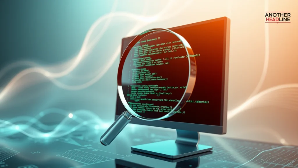 Computer screen with code and data analysis — liatxrawler