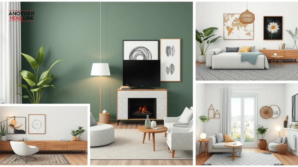 collage of interior design consultation, home staging, DIY projects, and eco-friendly decor by decoratoradvice.com