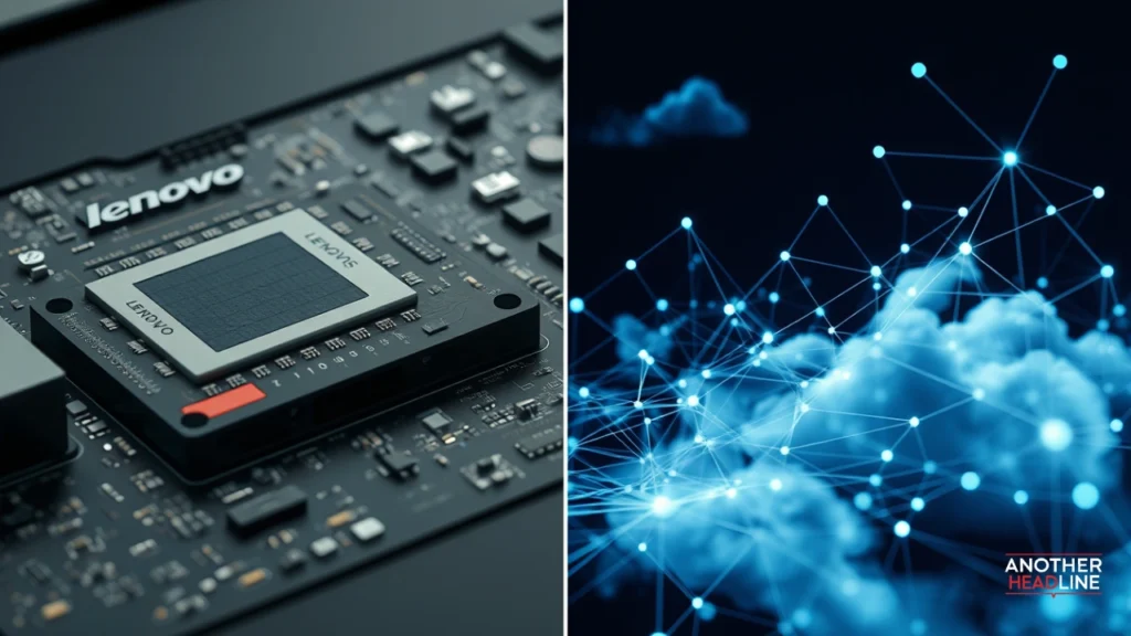 lenovo motherboard and cloud automation network, highlighting the sp11l87222 digital framework