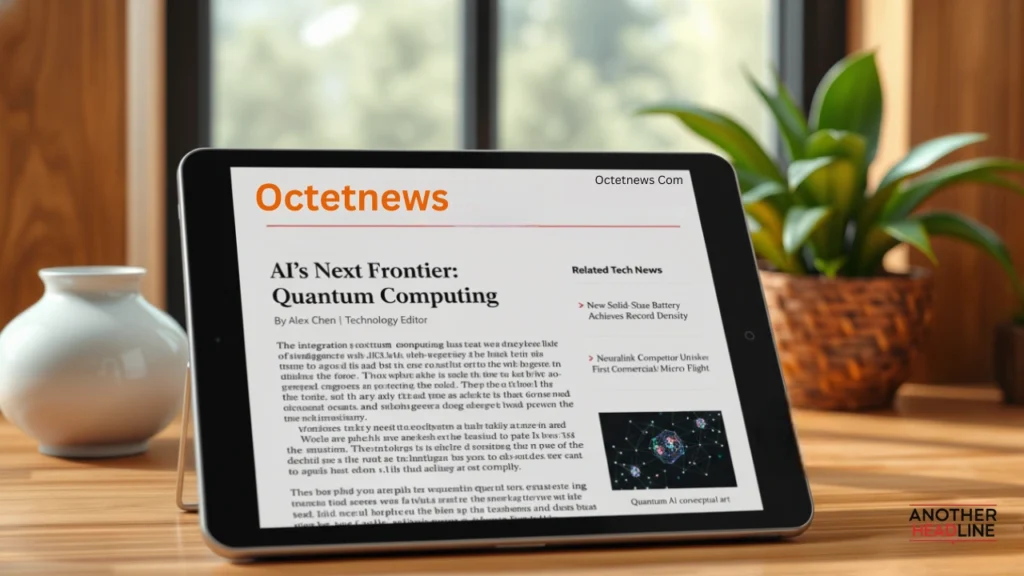 octetnews com clean article layout on tablet