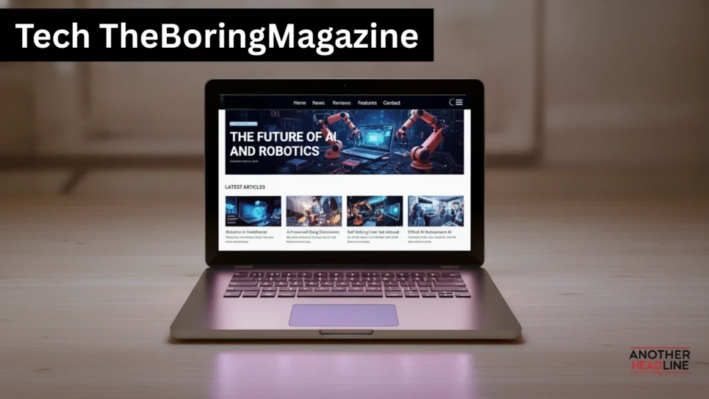 tech theboringmagazine redefining the future of tech journalism
