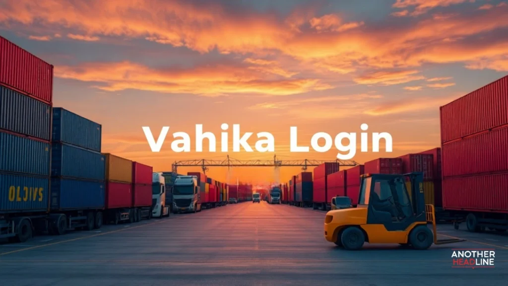 vahika login the ultimate guide to hassle-free logistics management