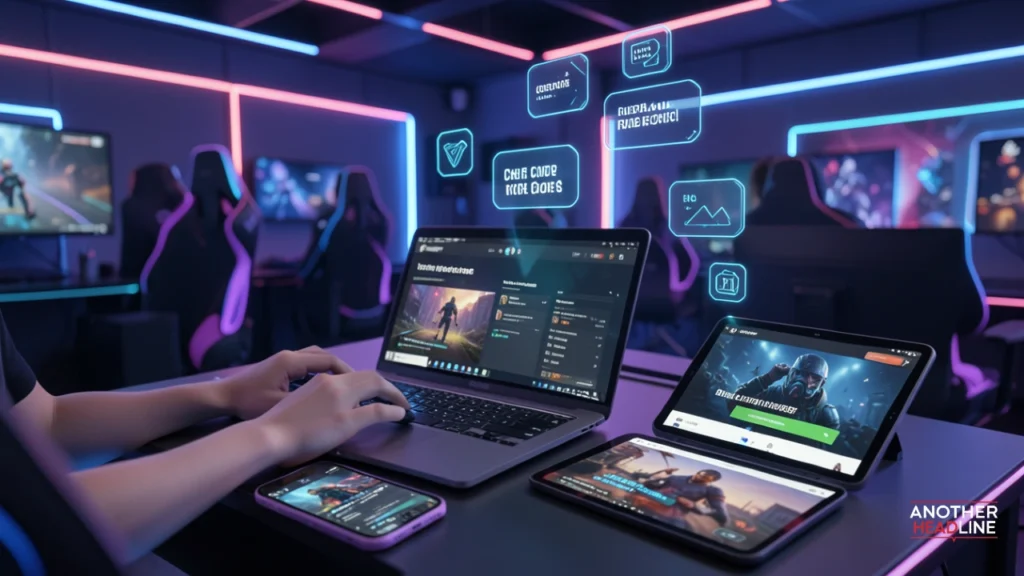 gamer finding codes etruesports on multiple devices