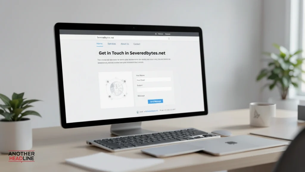 email communication with clear messaging, illustrating get in touch in severedbytes.net