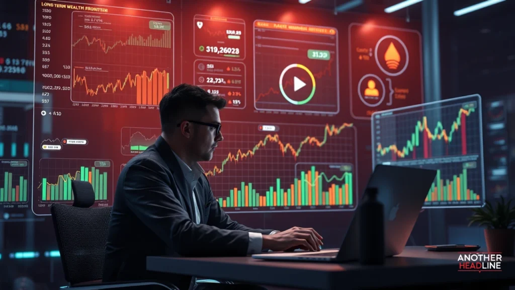 investor learning financial basics on laptop with charts  show investiit.com tips