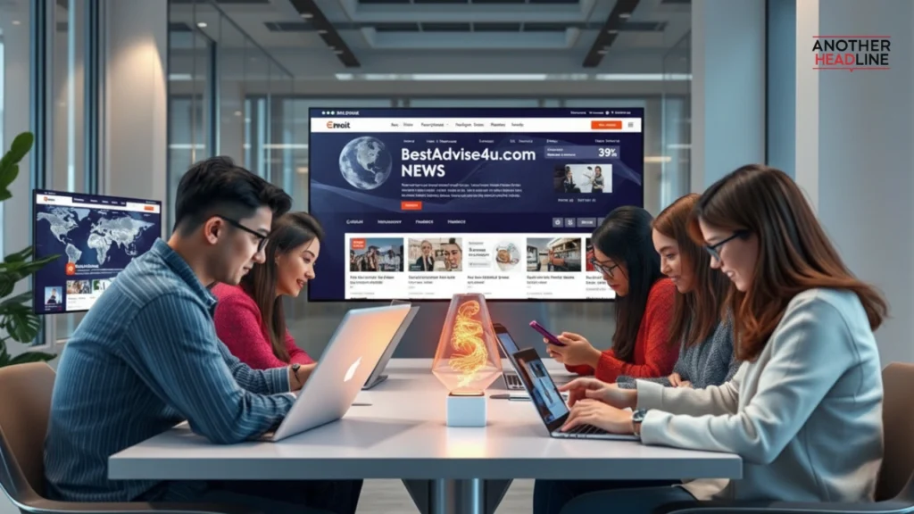 modern readers using devices to explore trusted global updates on bestadvise4u.com news platform