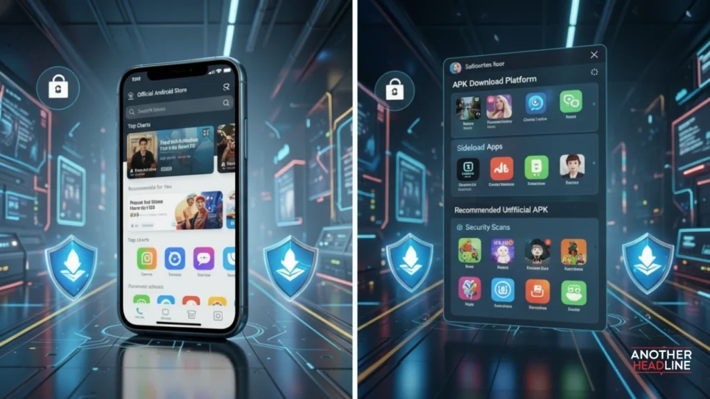 official android app store vs third-party apk platform comparison – apkvenom org guide