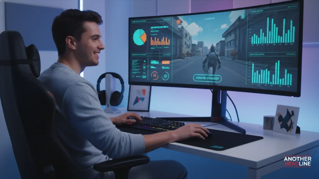 gamer using analytics dashboard for better gameplay hearthstats net news