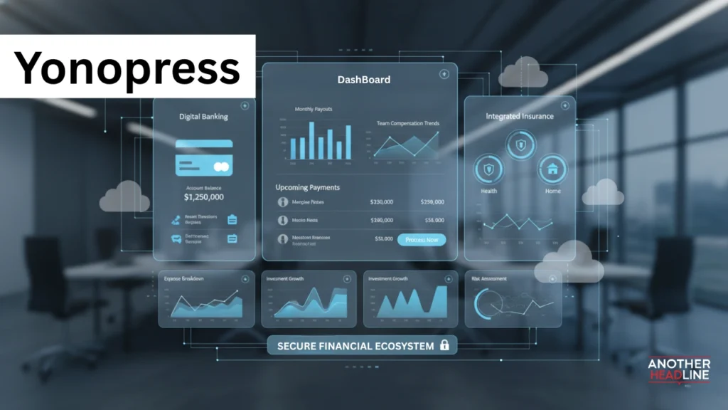 yonopress a modern platform transforming payroll, banking, and insurance services